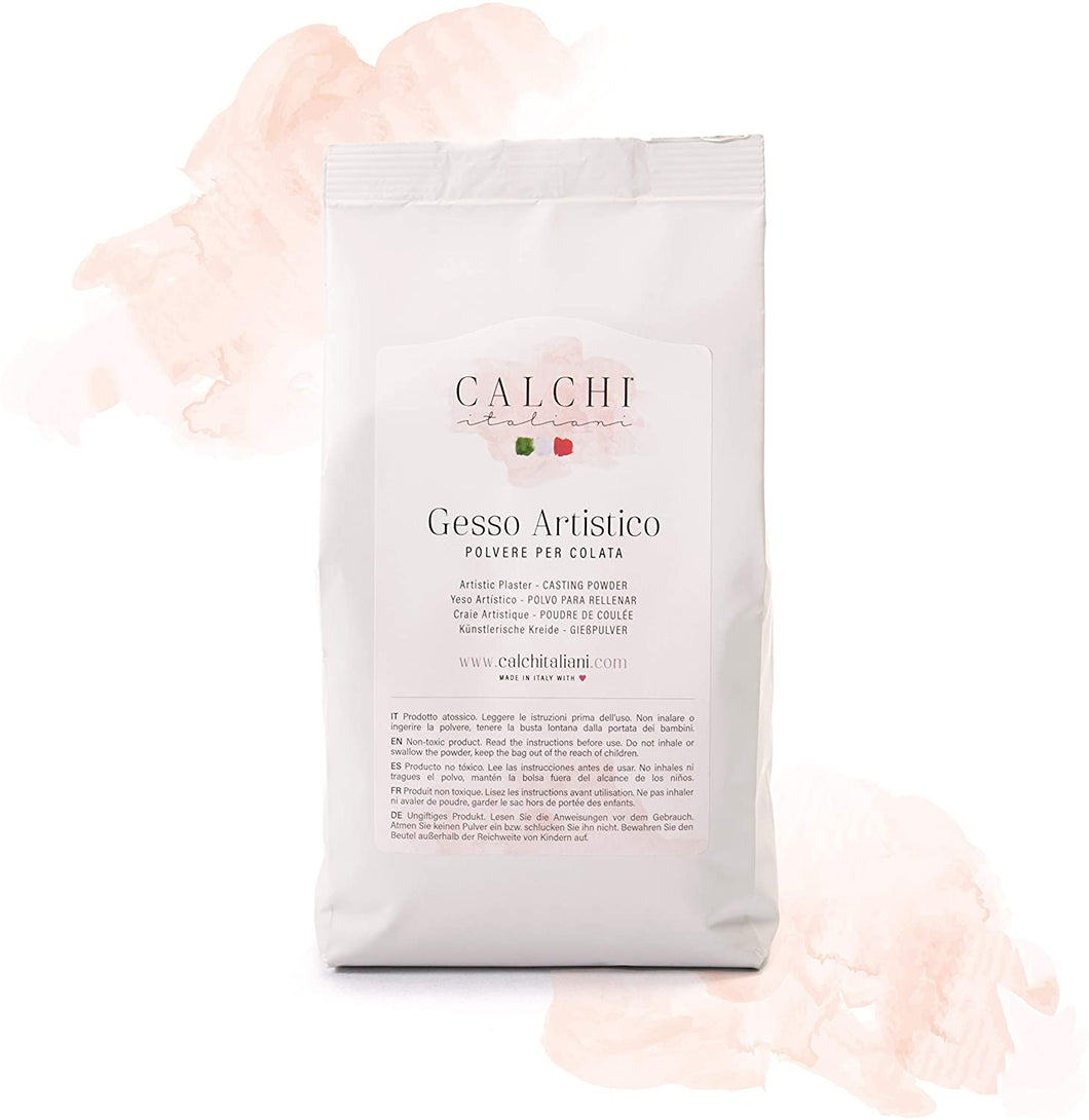 Gesso Artistico - Polvere Extra-Bianca da Colata